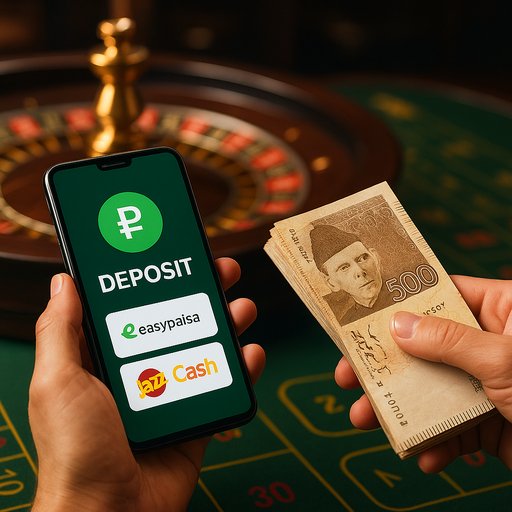 Feature image illustrating fast PKR deposits at D666 casino with EasyPaisa and JazzCash options for Pakistan players.