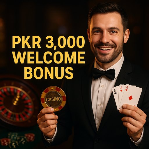 Promotions banner for D666 with PKR welcome bonus and terms.