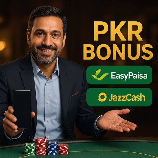 Promotional offer image for D666 bonus offers with PKR banners and vibrant colors